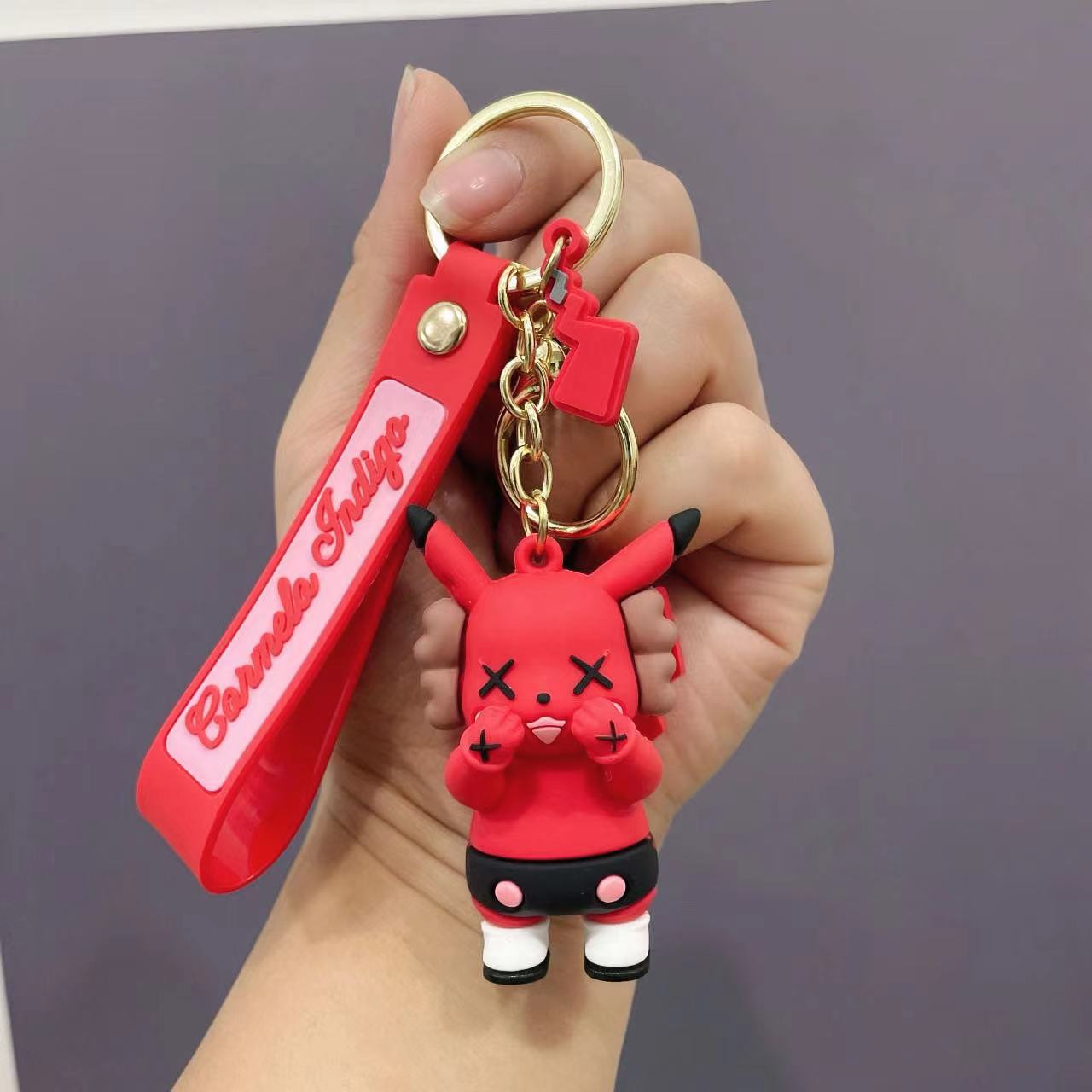 Wholesale Cartoon Cute PVC Keychains ACCVIP-KC-Qichu006