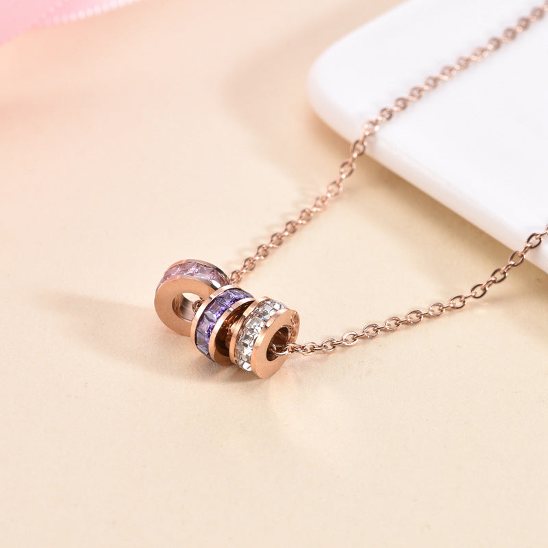 Wholesale Titanium Steel Bracelets Zircon Bracelets