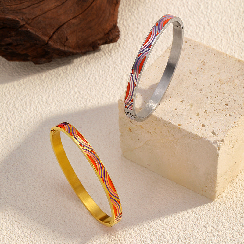 Wholesale  high-end buckle stainless steel bracelet