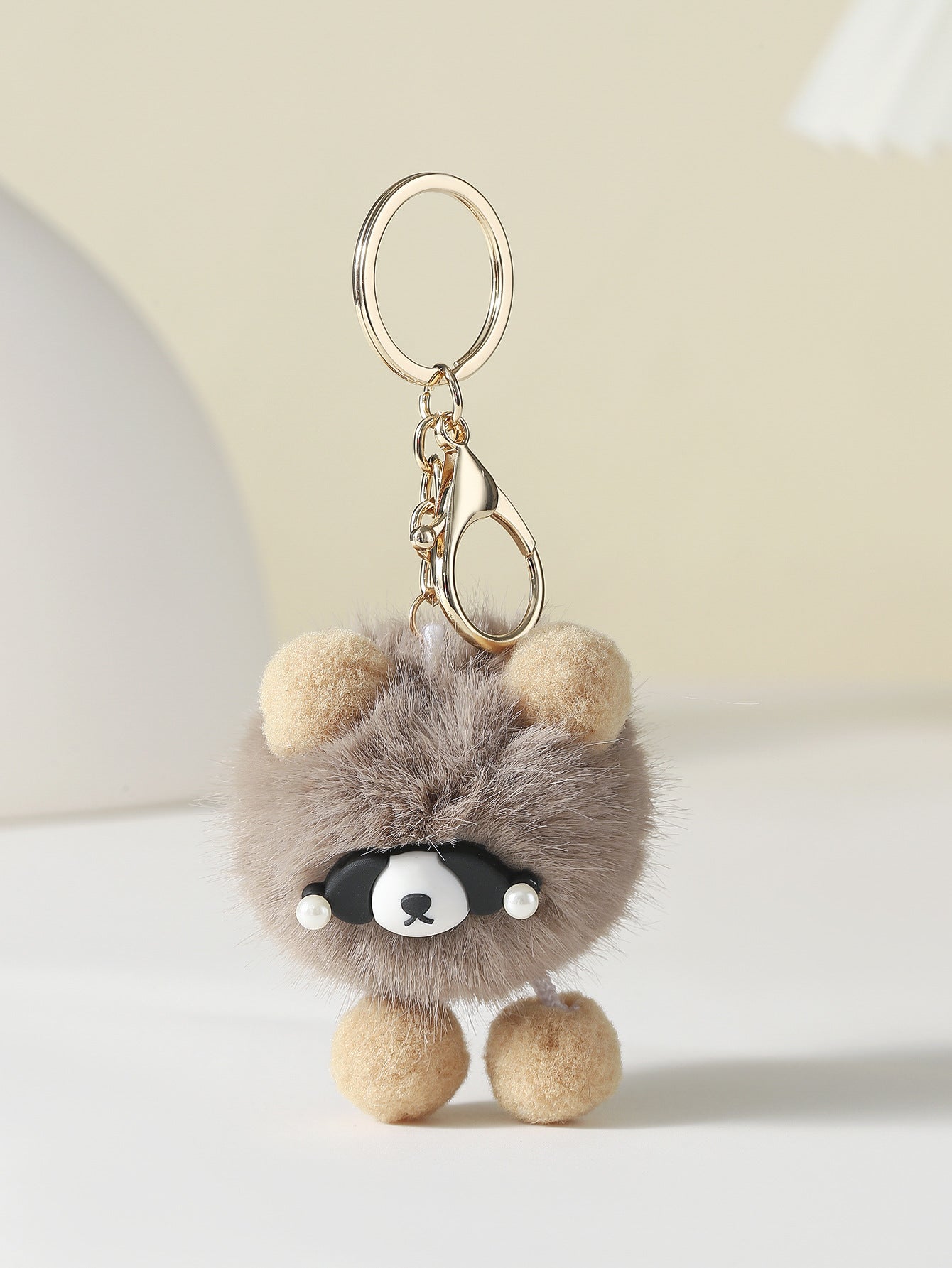Wholesale Cartoon Cute Plush Bear Keychain Creative Keychain ACC-KC-RongR023