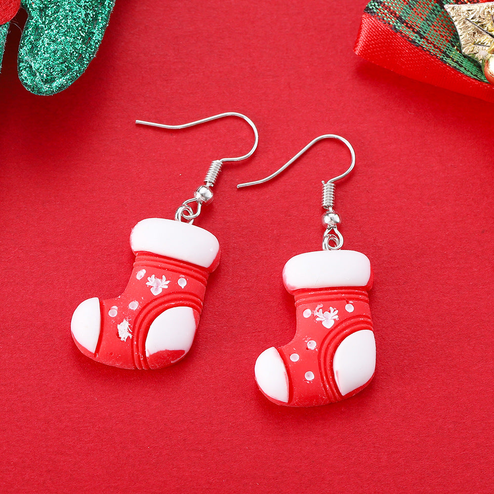 Wholesale Cartoon Creative Christmas Series Earrings ACC-ES-ChuLian097