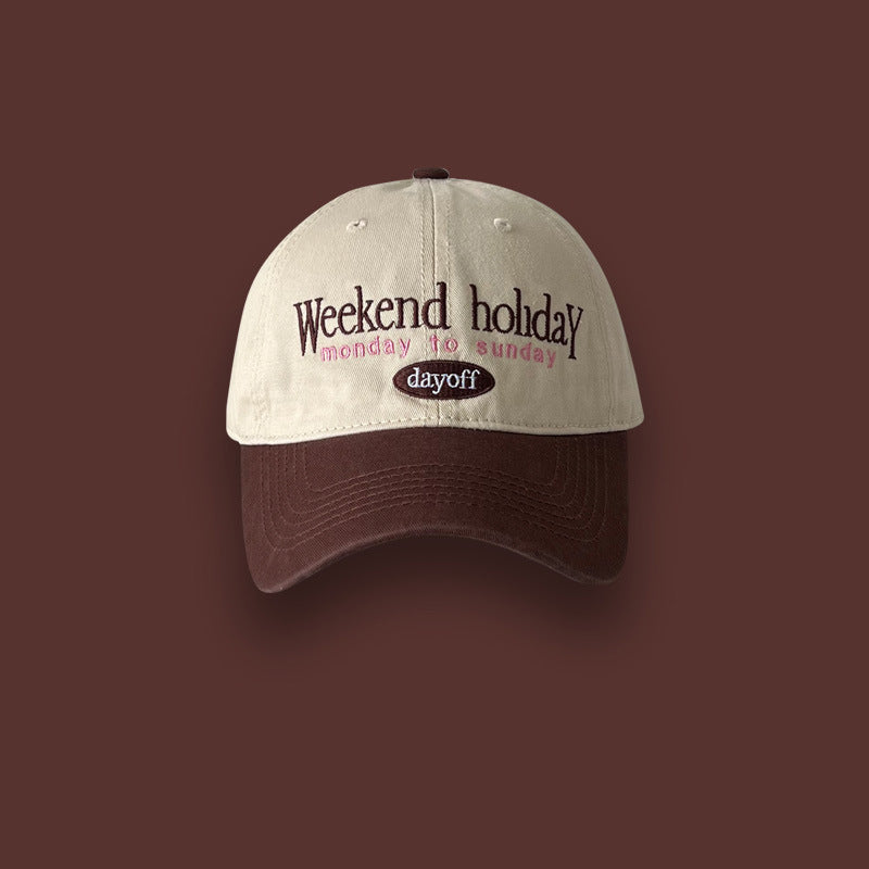 Wholesale Color Matching Baseball Cap Soft Top Wide Brim Hat ACC-HT-Ruix003