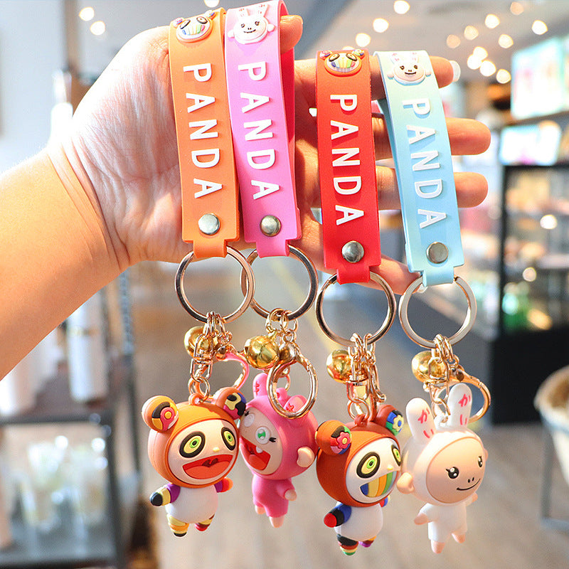 Wholesale Cartoon Environmentally Friendly PVC Keychain Cute Keychain ACC-KC-JiuYou001