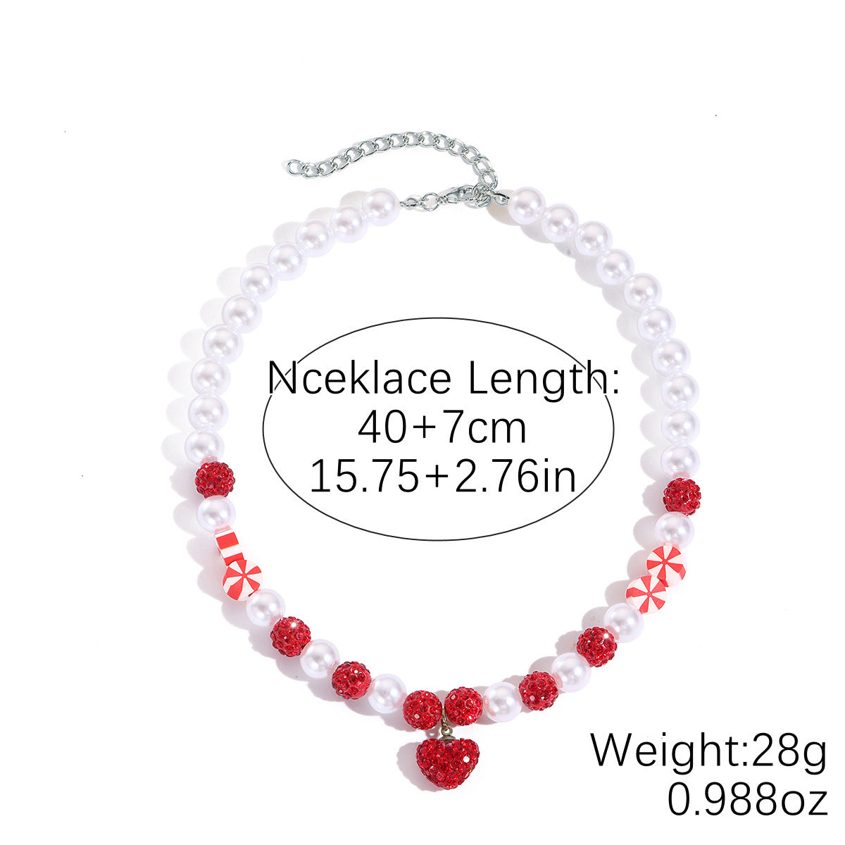 Wholesale Christmas Braided Colorful Cord Adjustable Necklace