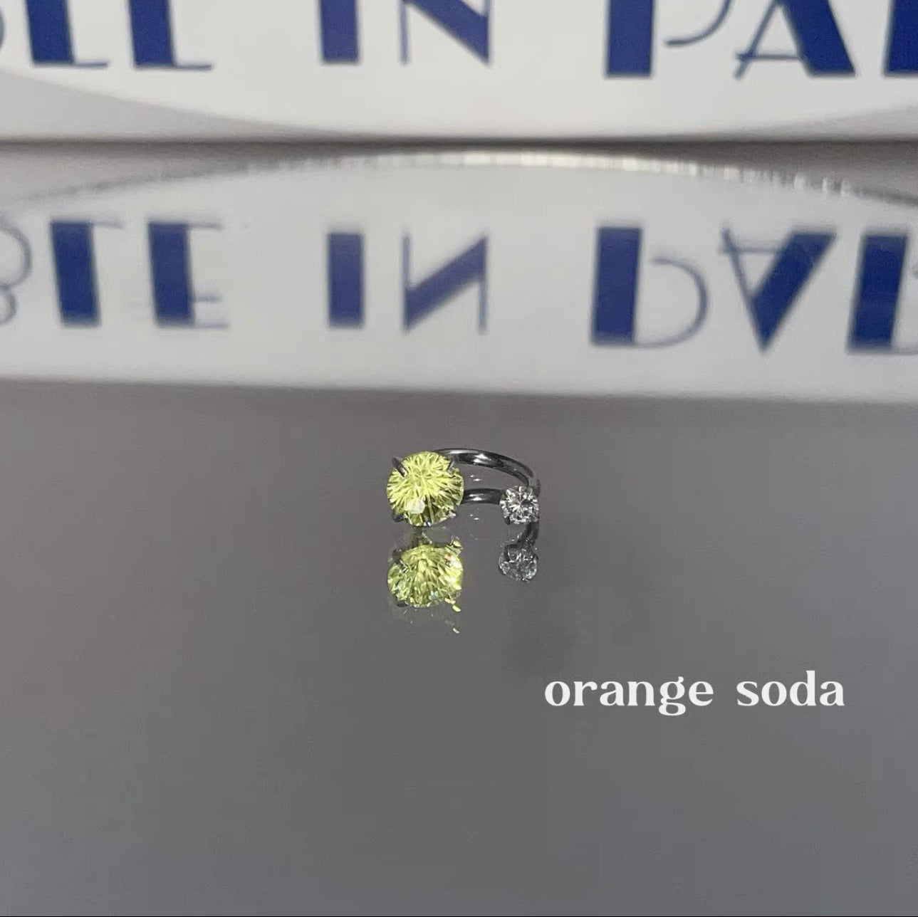 Wholesale Titanium Fireworks Zircon Horseshoe Ear Bone Earrings