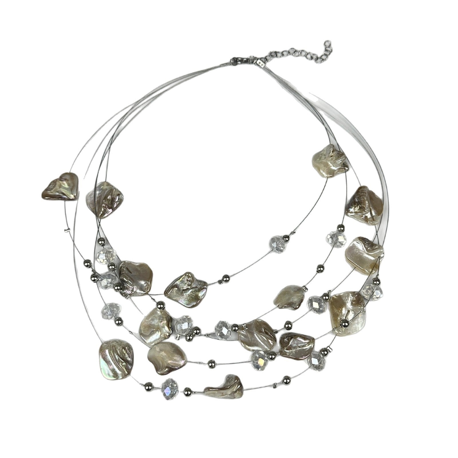 Wholesale Shell necklace irregular bohemian style clavicle chain