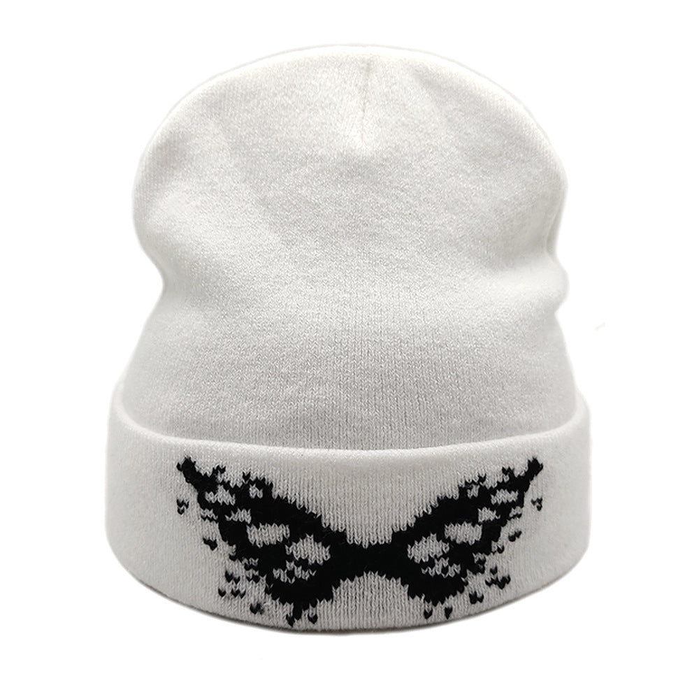 Wholesale  Butterfly Knitted Hat Beanie