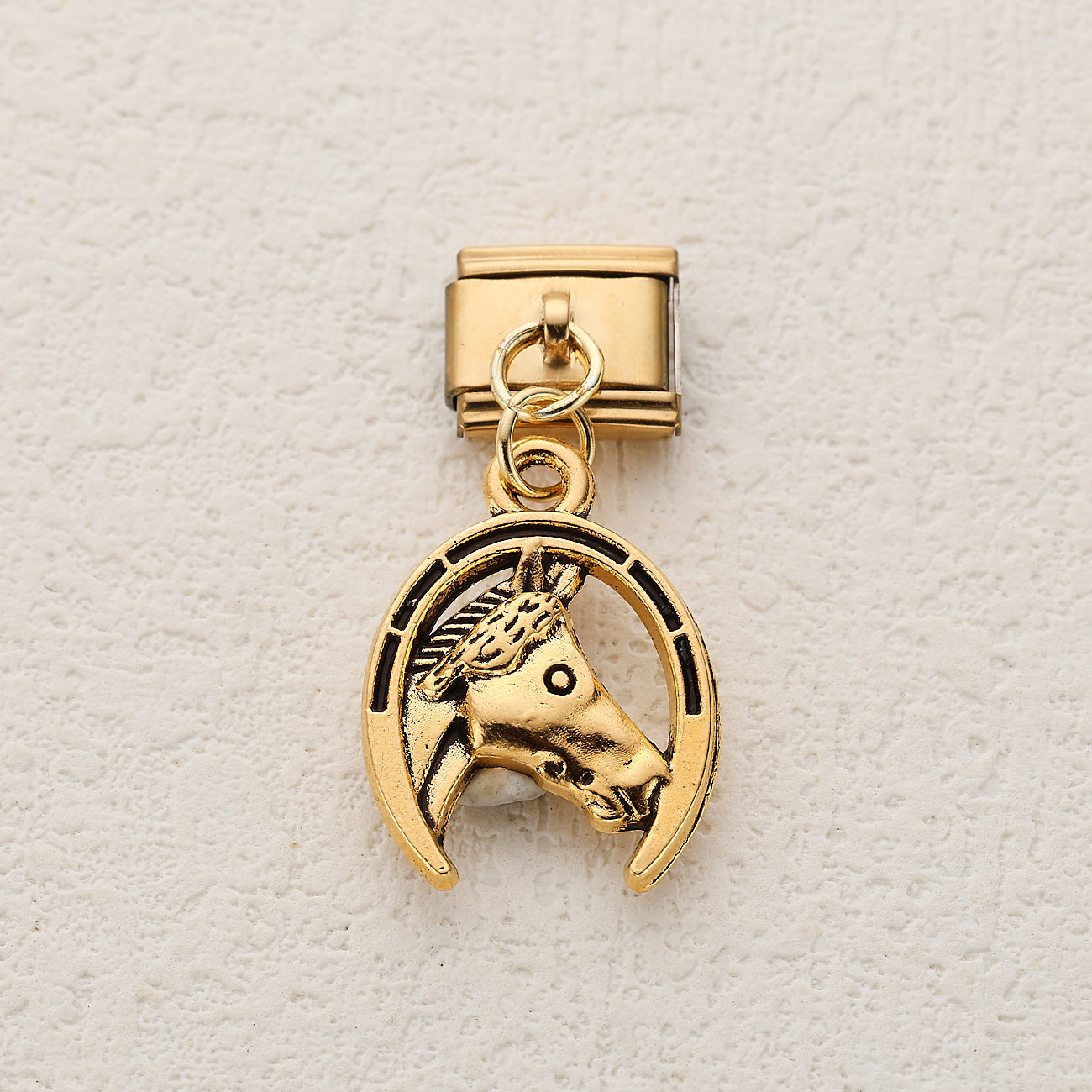 Wholesale 10pcs Italian Charm Bracelet 9mm DIY Splicing Western Cowboy Series Stainless Steel Composable Bracelet