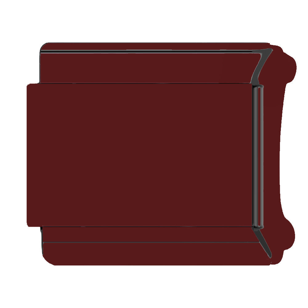 Wholesale  Italian Charm Bracelet 9mm DIY Single-bead smooth   Creative Stainless Steel Composable Bracelet