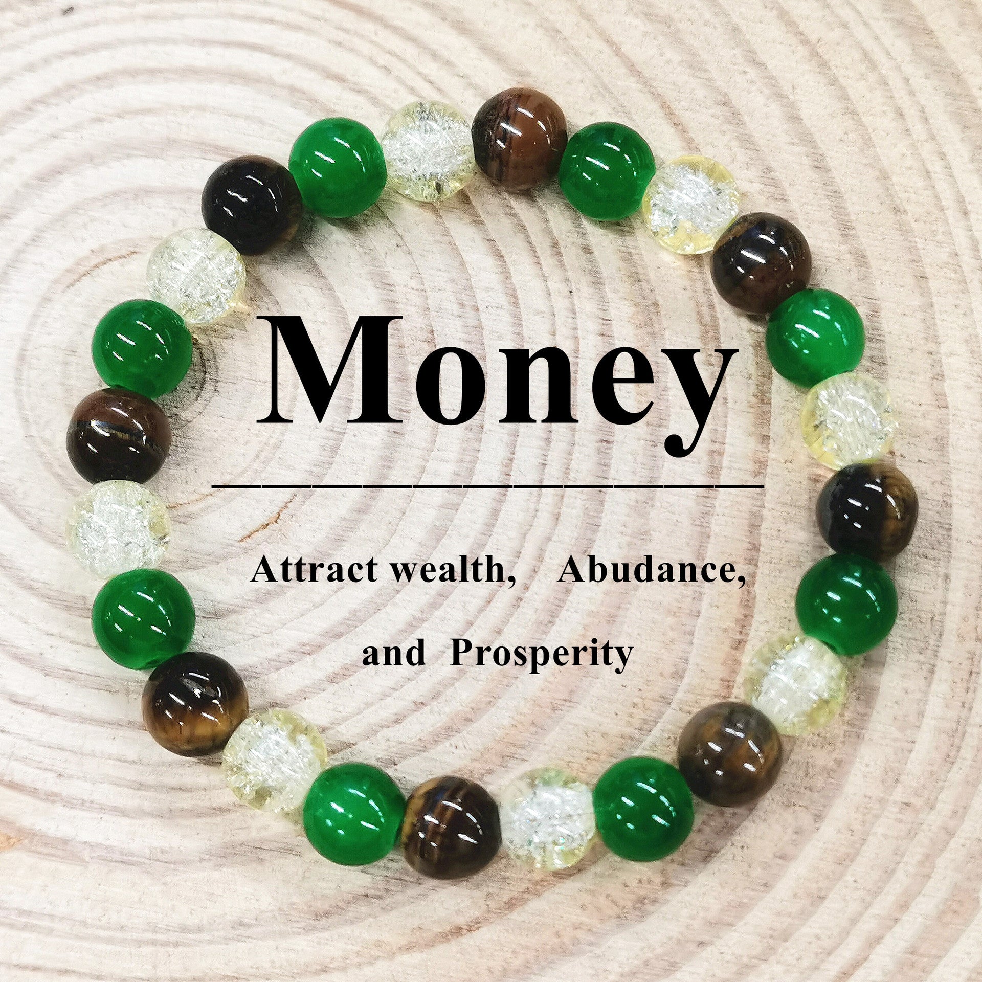 Wholesale  8mm Green Aventurine Tiger Eye Stone Amethyst Citrine Bracelet