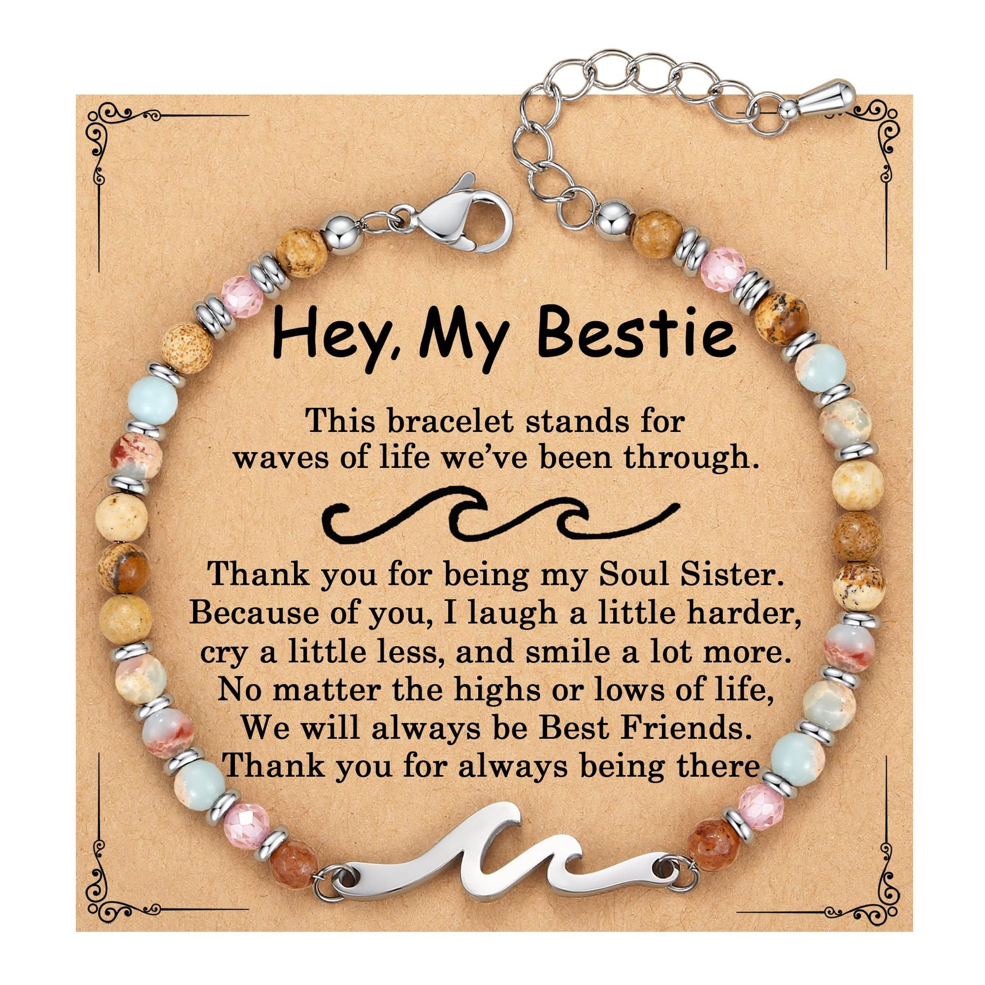 Wholesale Wave Shoushan Stone Bracelet for Everyday Wear Fashion Accessory