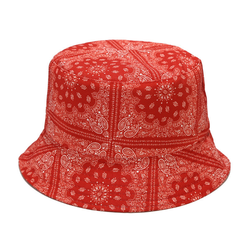 Wholesale  Double-sided Basin Hat Full Print Hat Bucket Hat