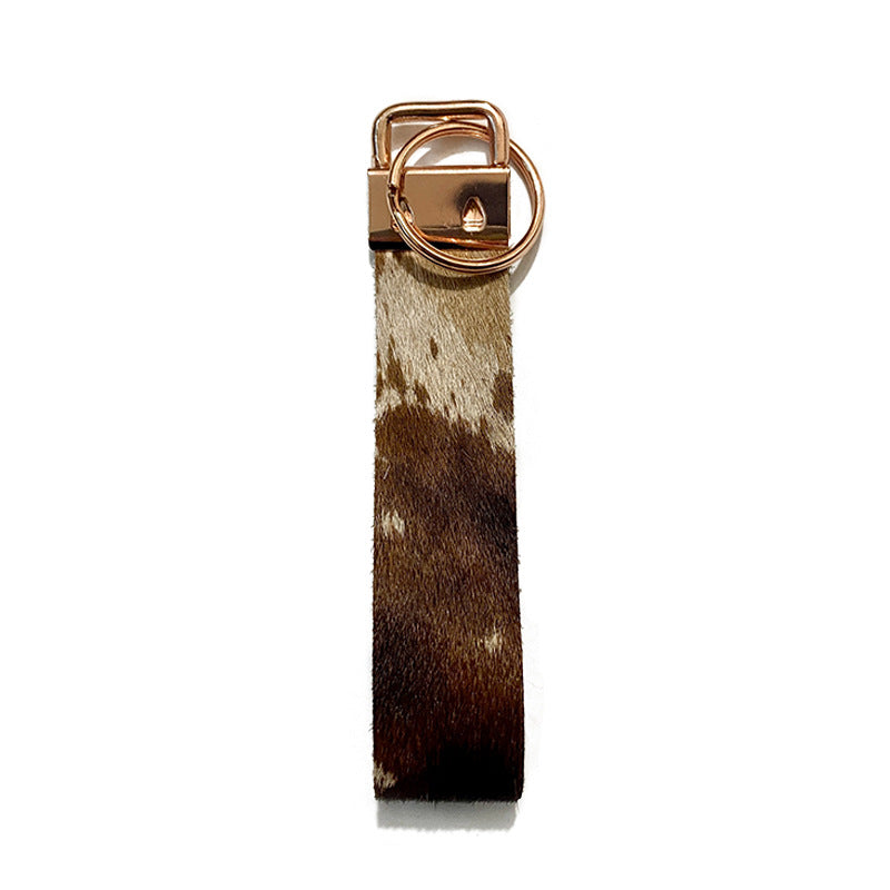 Wholesale Retro Leather Keychain Bohemian Style Car Key Accessory Gift