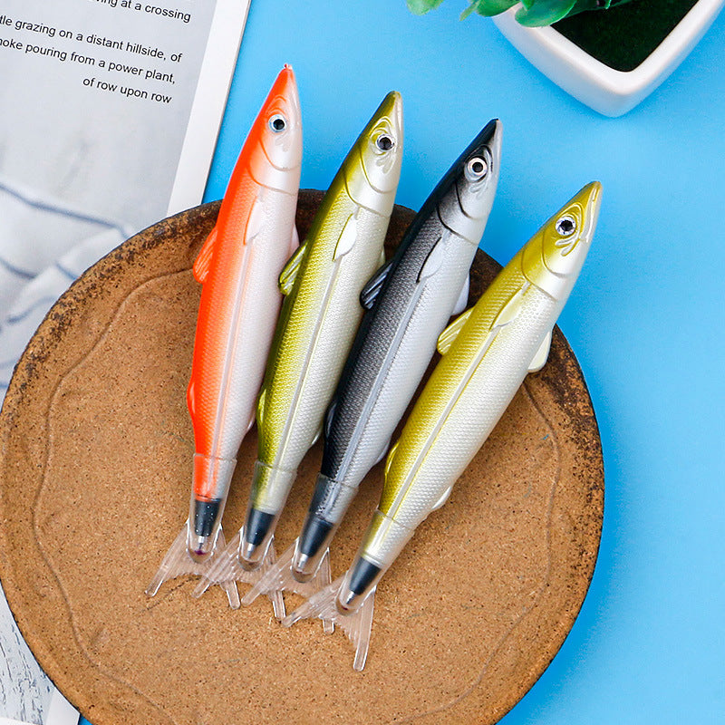 Wholesale Creative Salty Fish Shaped Ballpoint Pens
