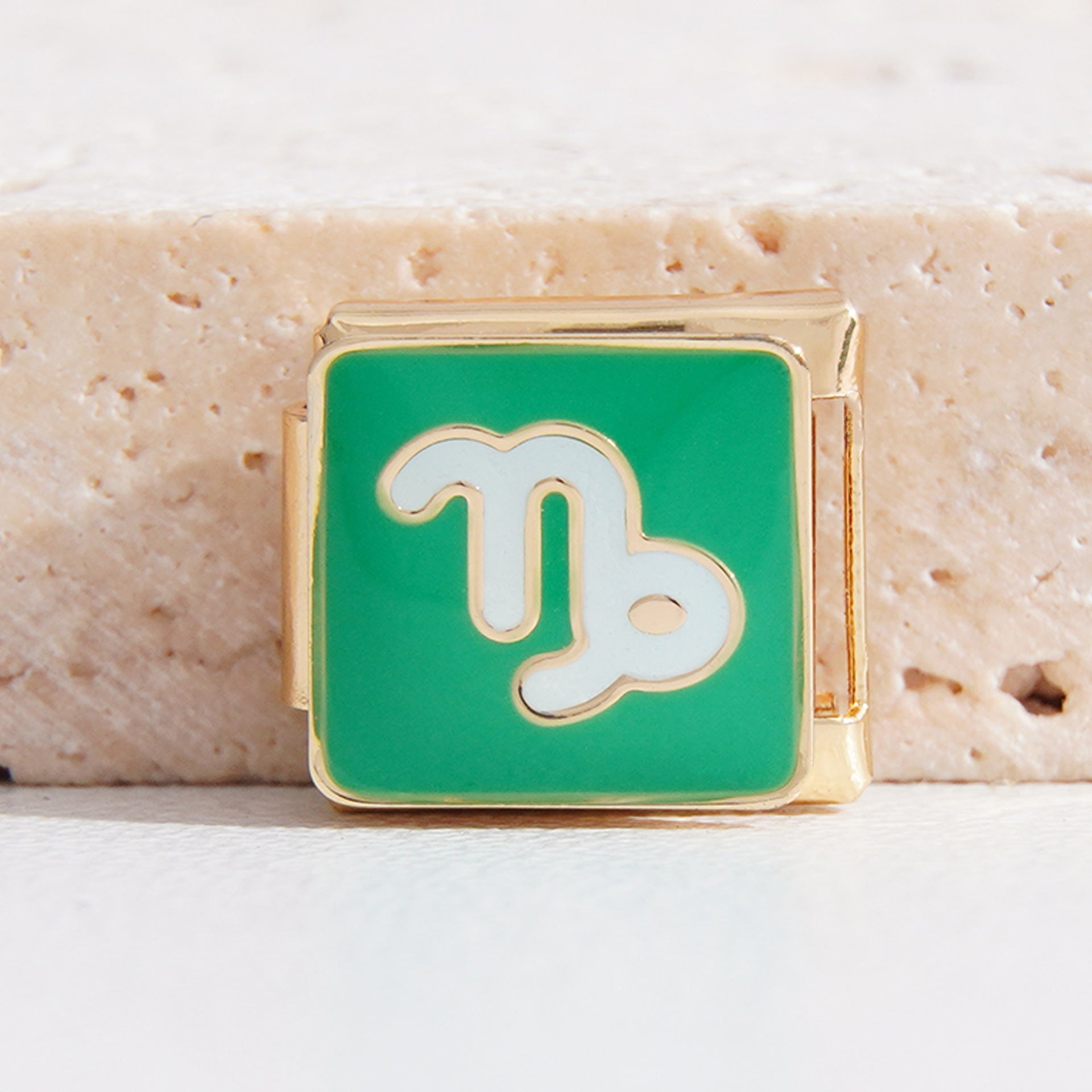 Wholesale Italian Charm Bracelet 9mm DIY Splicing Zodiac Series Stainless Steel Composable Bracelet