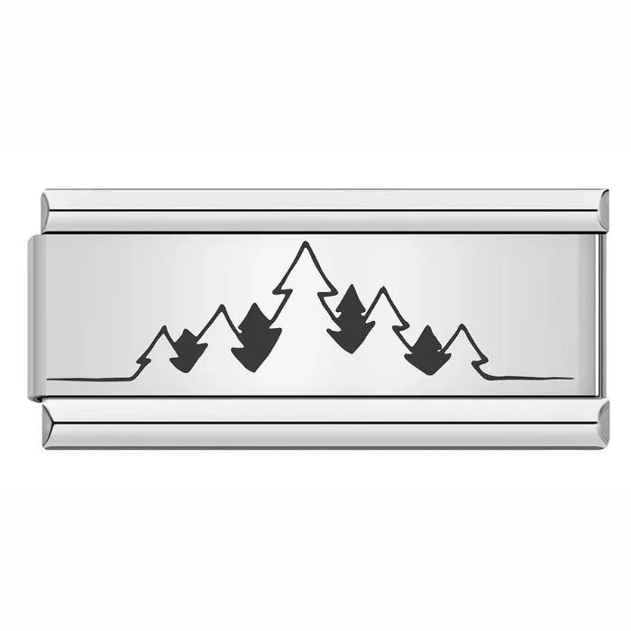 Wholesale Italian Charm Bracelet 9mm DIY Splicing Removable Long Stainless Steel Composable Bracelet