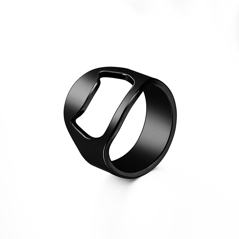 Wholesale Stainless Steel Bottle Opener Ring ACC-RS-BanLan005