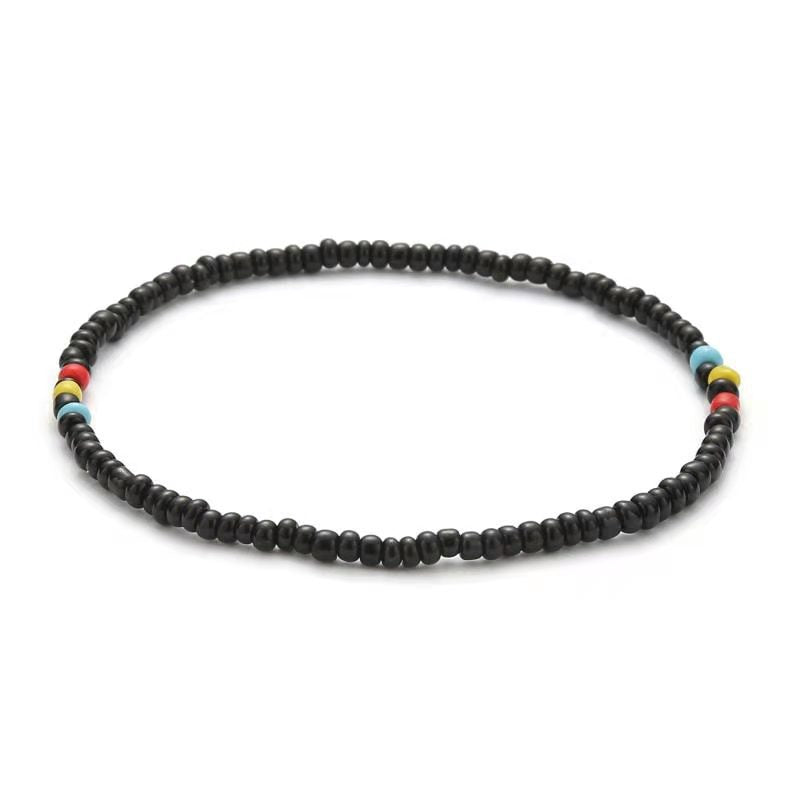 Wholesale  Bohemian Rice Bead Anklet