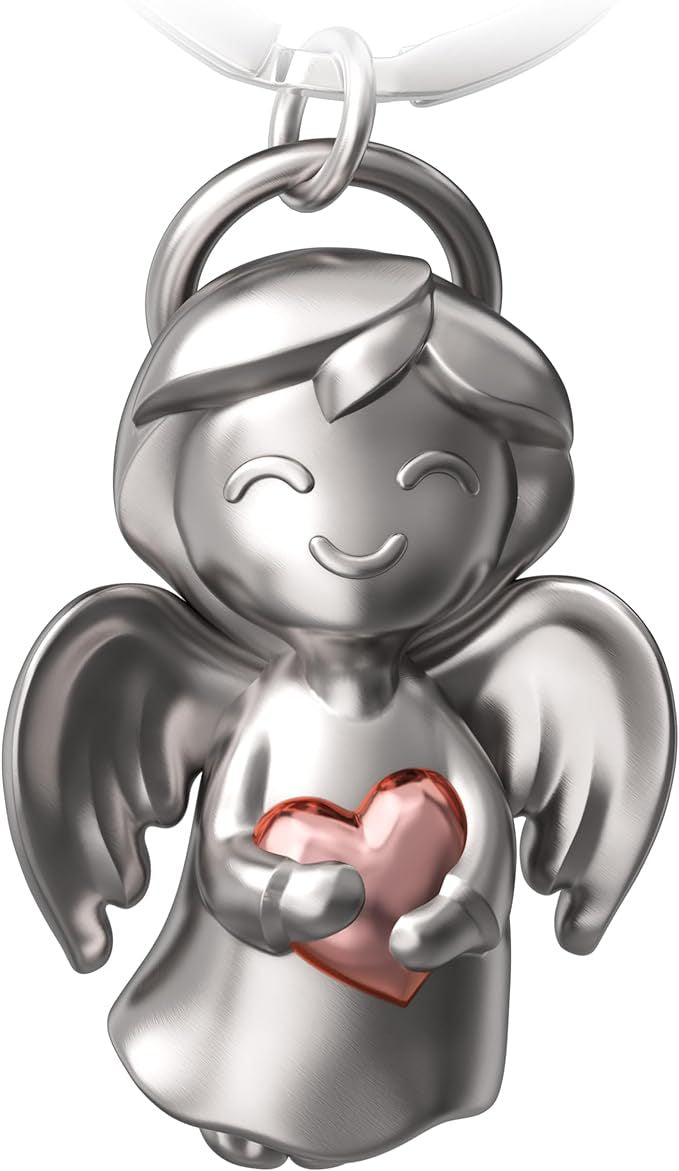 Wholesale  love boy girl Smile Angel keychain