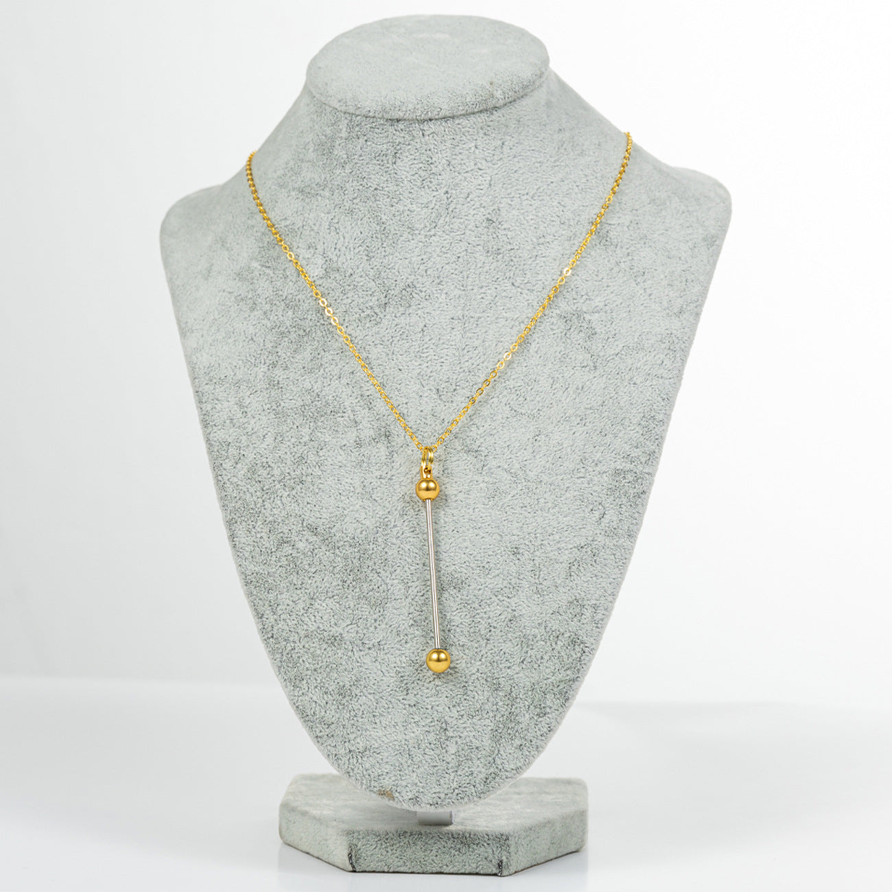 Wholesale Light Luxury Niche DIY Beaded Necklace ACC-NE-HuaH001