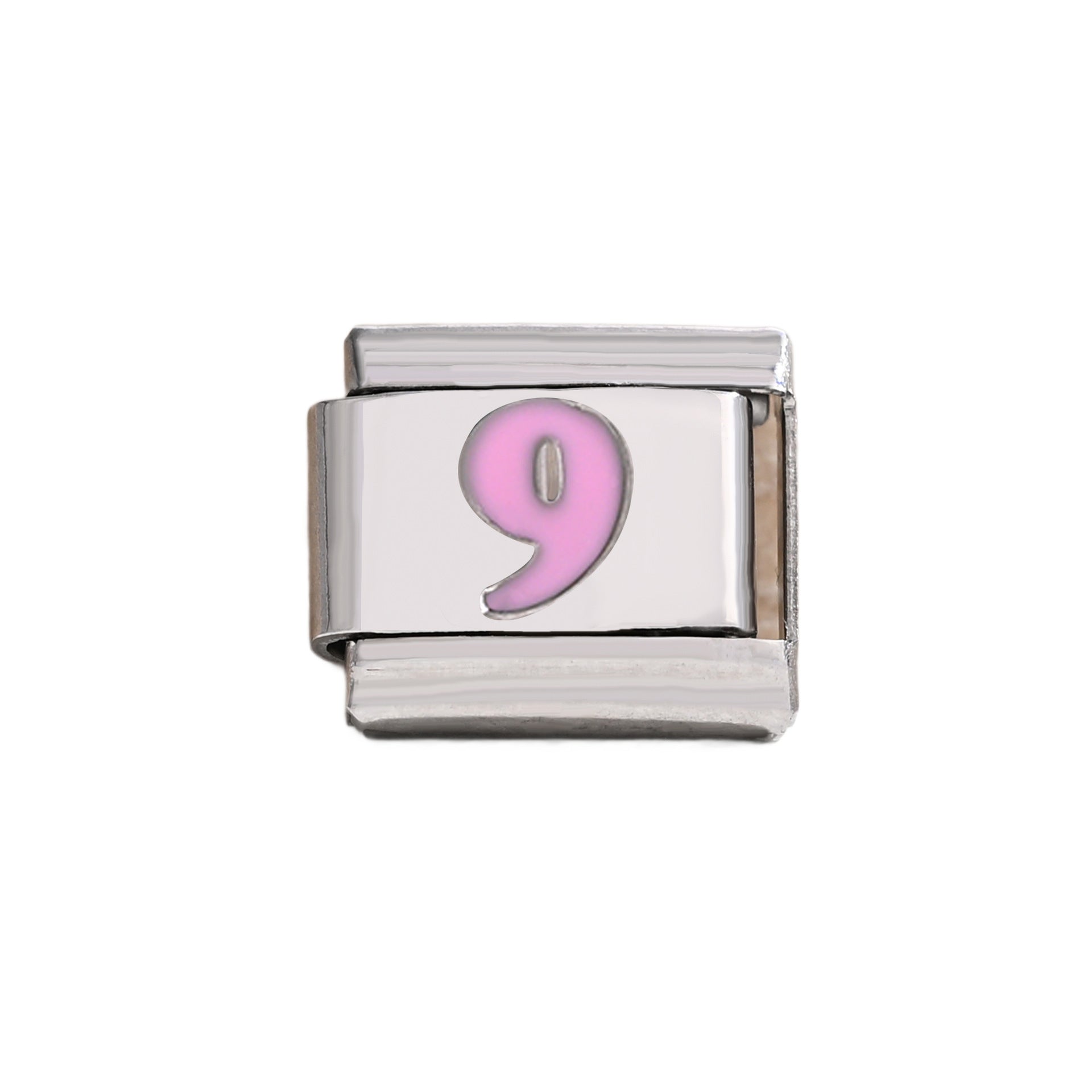 Wholesale DIY Stacking Number Charm Bracelet Set,  Stainless Steel Elastic,  Jewelry Accessory for Gift