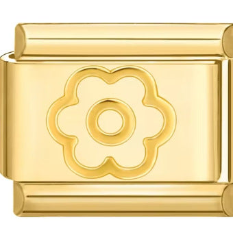 Wholesale 10pcs Italian Charm Bracelet 9mm DIY Splicing Removable Gold Series Stainless Steel Composable Bracelet