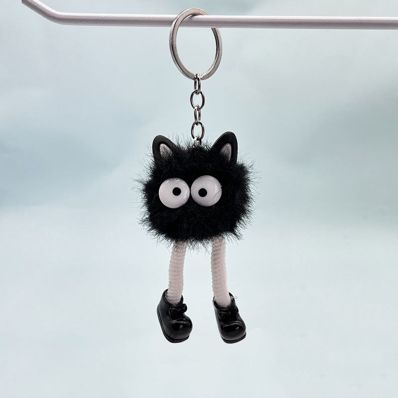 Wholesale Plush Elf Keychain Small Briquette Bag Pendant Keychains