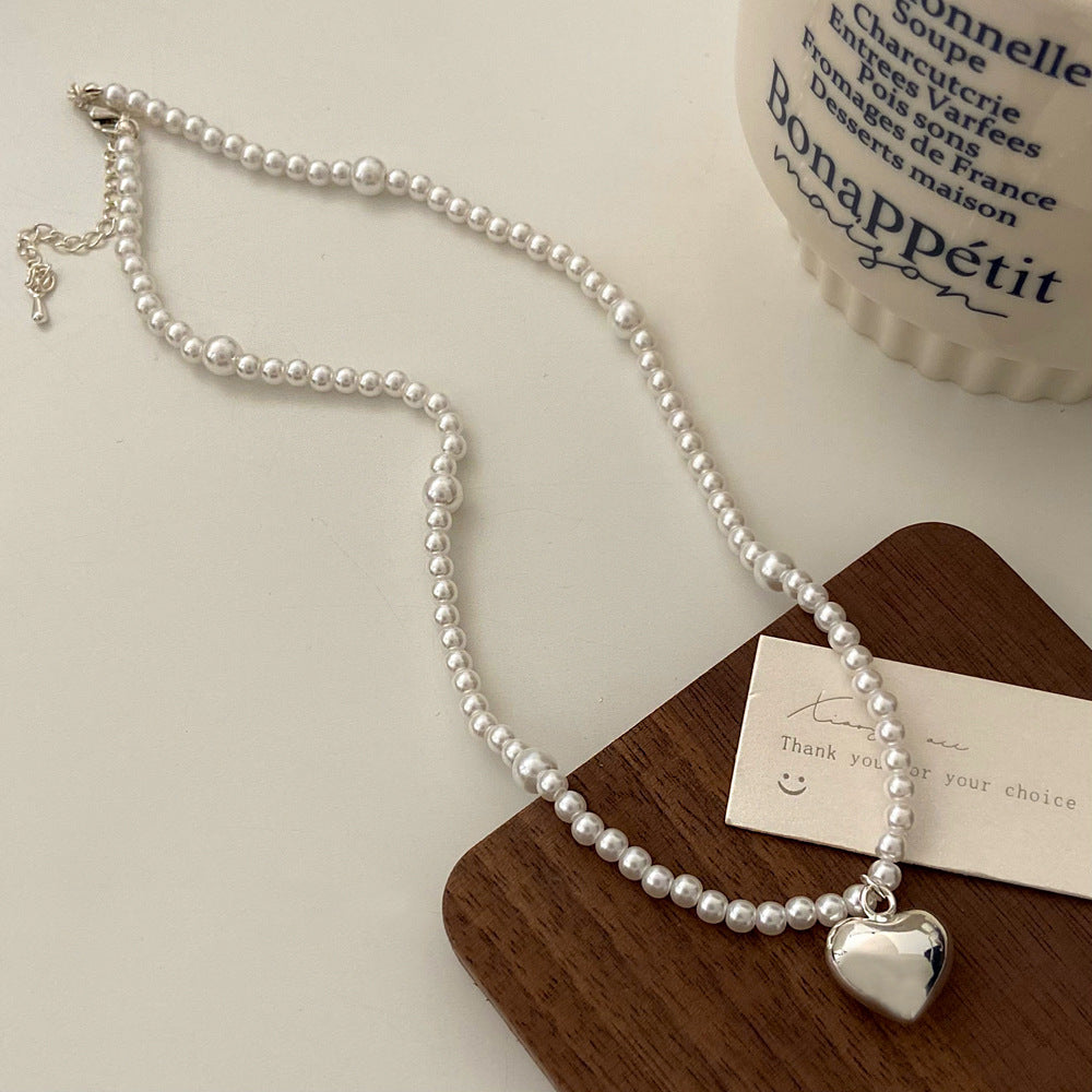 Wholesale  pearl necklace jewelry  light luxury light luxury niche design necklace