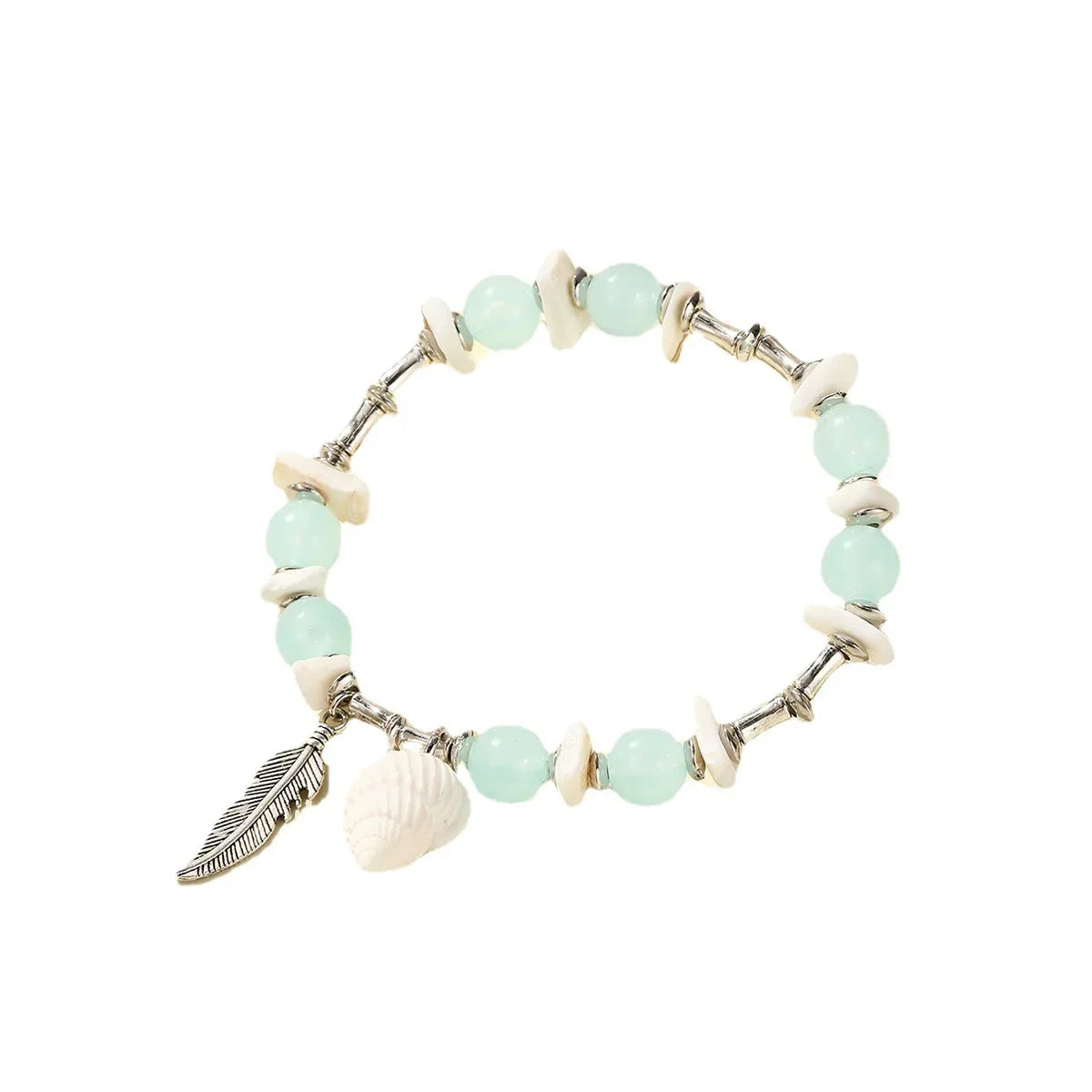 Wholesale Ocean Wind Holiday Style Beach Series Beaded Shell Conch Bracelet