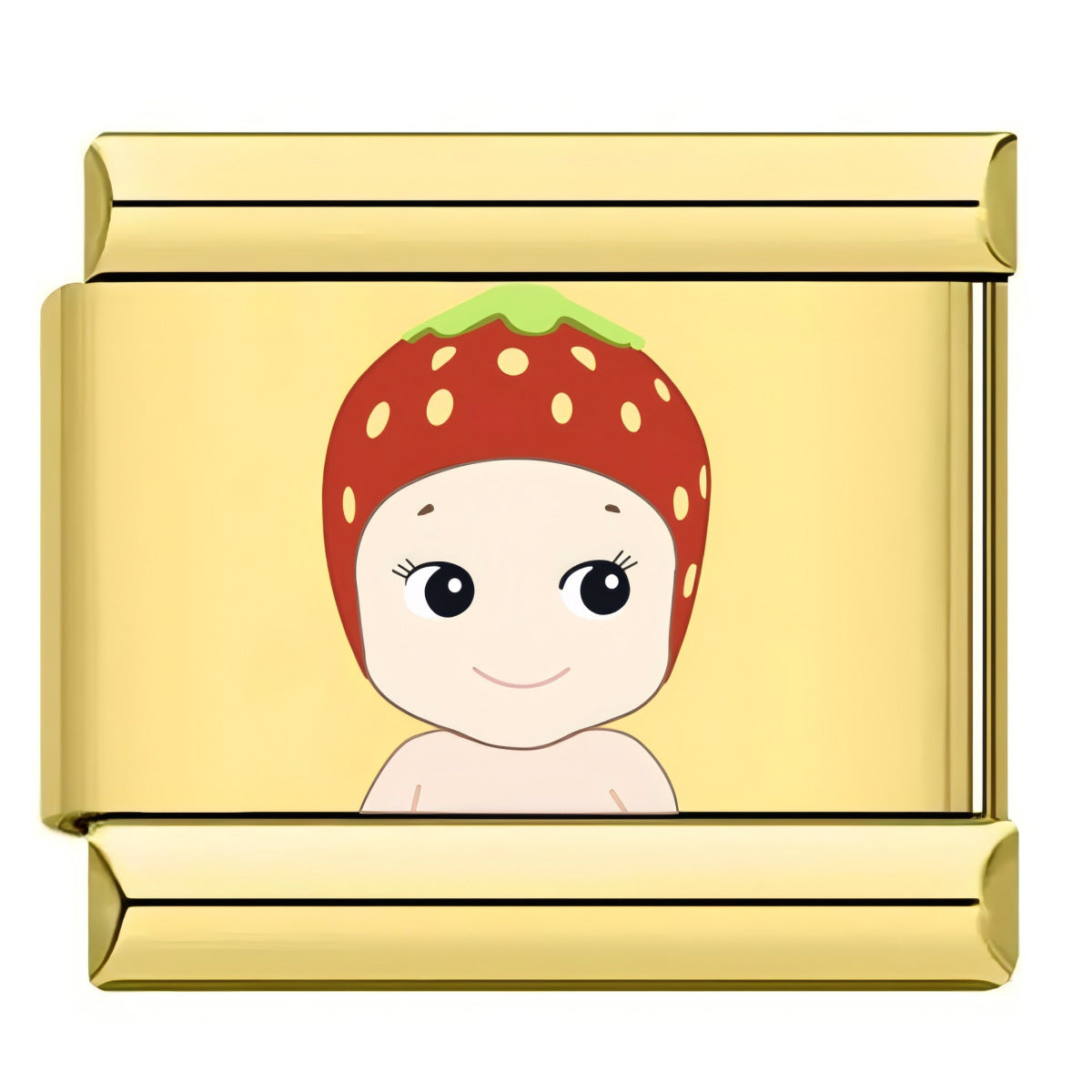 Wholesale 10pcs Italian Charm Bracelet 9mm DIY Splicing Cartoon Cute Stainless Steel Composable Bracelet