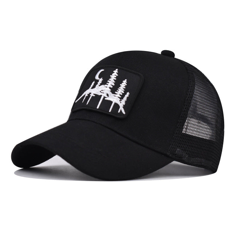Wholesale Woods Embroidered Mesh Baseball Cap Hat ACC-HT-ErXu018