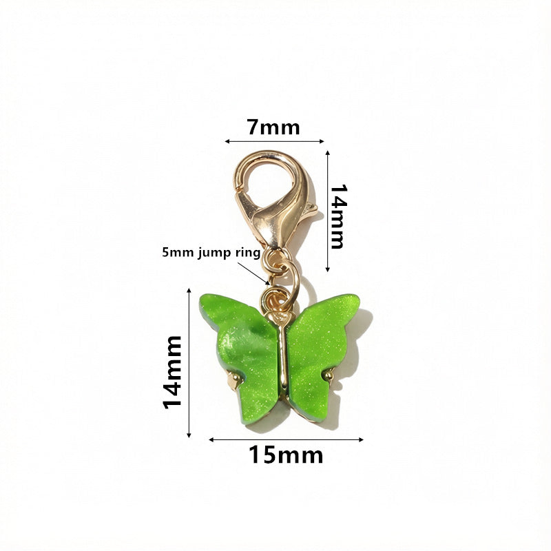 Wholesale Butterfly Alloy Pendant DIY Jewelry Accessory Craft Supply for Gift and Boutique Resale