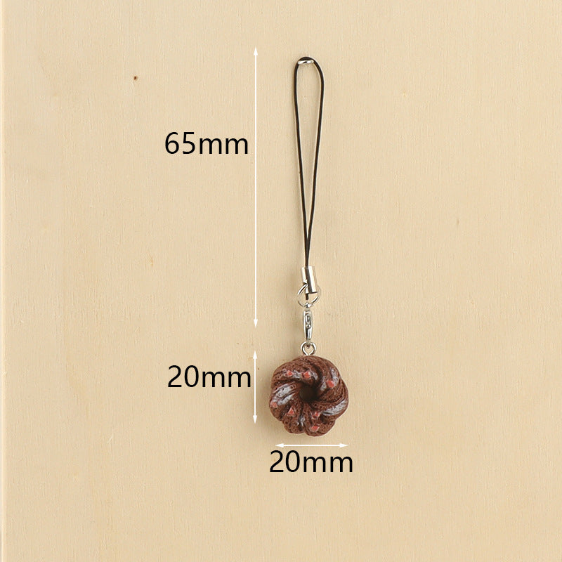 Wholesale Keychain Pendant Food Keychain