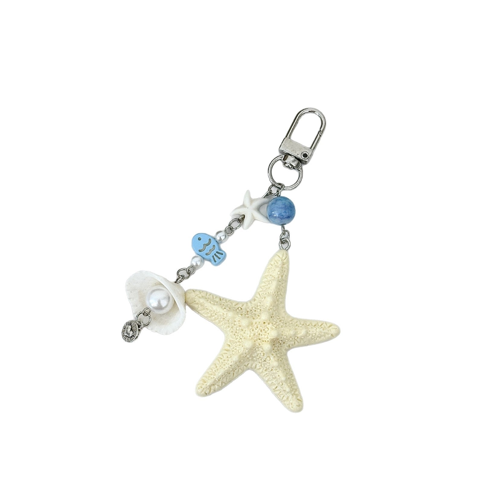 Wholesale Ocean Style Natural Shell Decorative Keychain