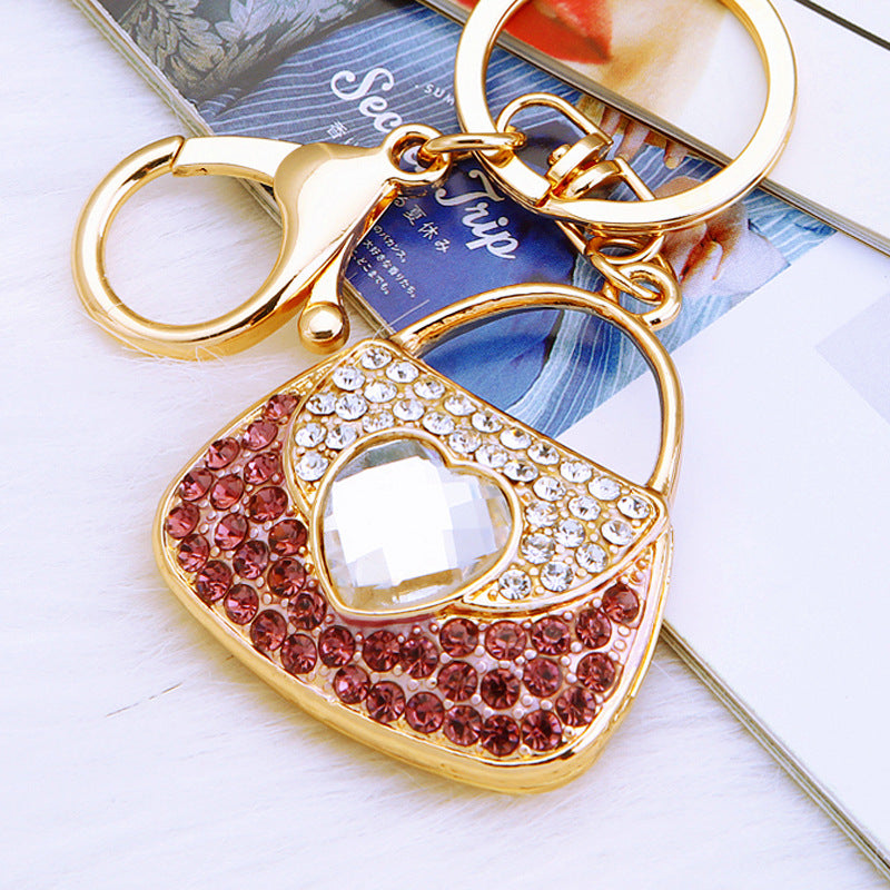 Wholesale Pearl Diamond Zinc Alloy Keychains ACC-KC-RuiYuan002