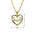 Wholesale mother's day jewelry creative zircon MOM heart-shaped letter pendant necklace