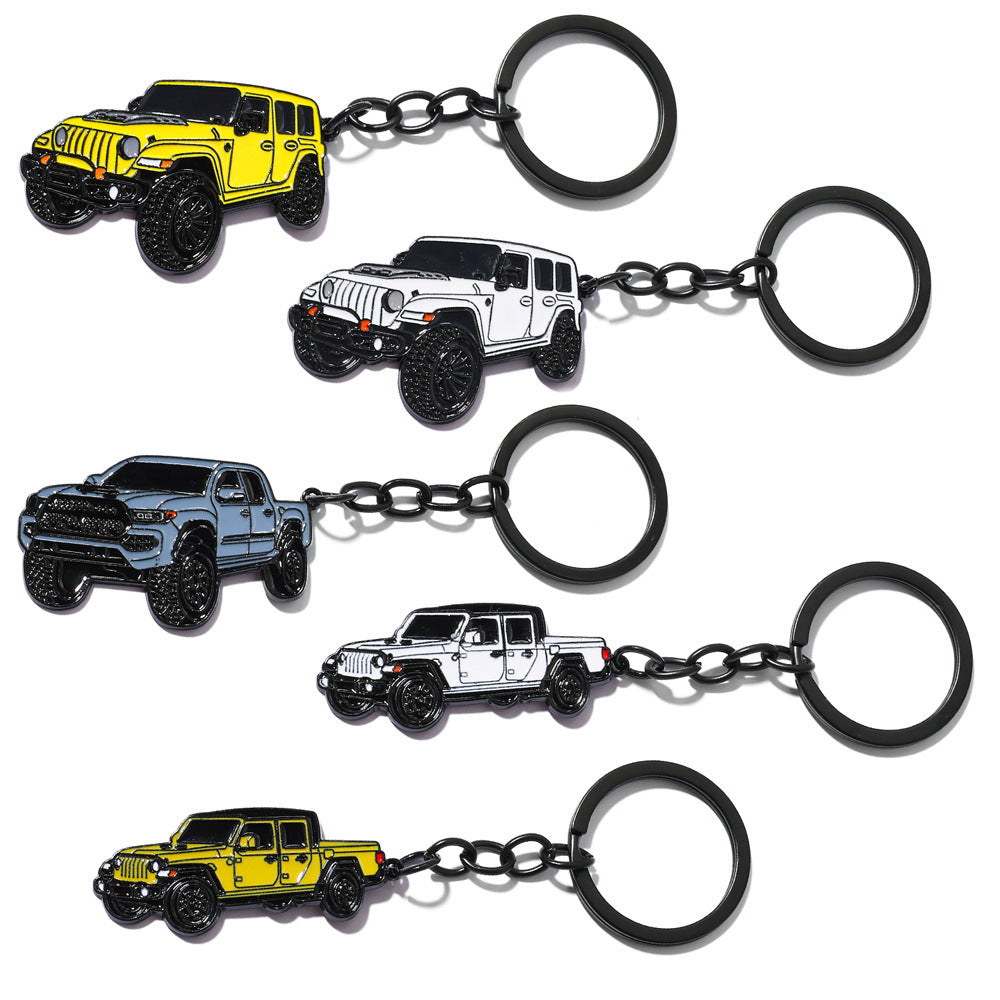 Wholesale  Metal Keychain Pickup Backpack Pendant