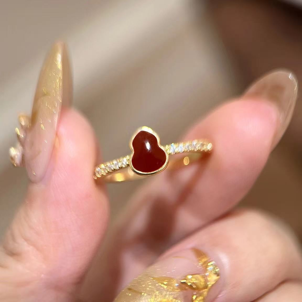 Wholesale Trendy Flower Ring Enamel Alloy Electroplated Fashion Jewelry Accessory for Boutique Resale