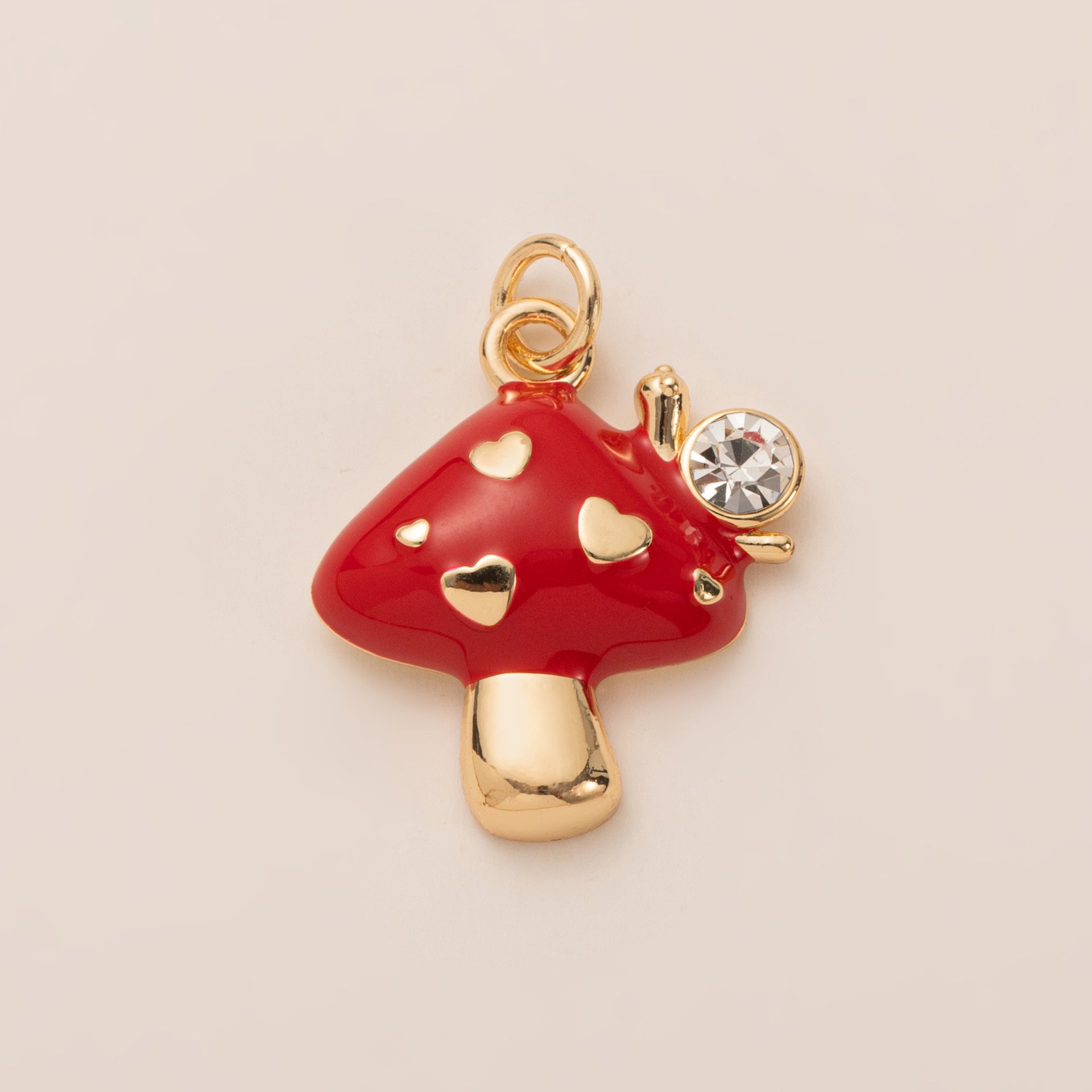 Wholesale titanium steel diy color fruit butterfly small  bee beetle pepper earring