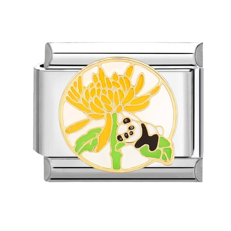 Wholesale Cartoon Animal Panda Bracelet Module DIY Composable Bracelet Charms DIY Bracelets