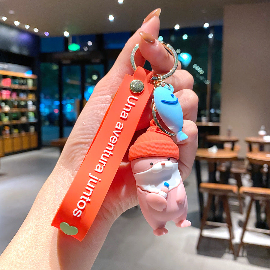 Wholesale Cartoon Cute Polar Bear Keychains ACC-KC-Gongz014