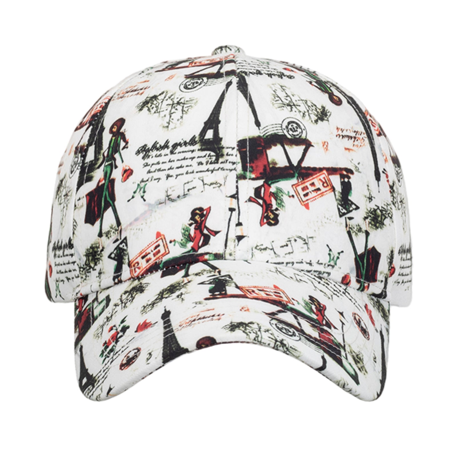Wholesale Korean Style Printed Baseball Cap Sun Hat Fashion Accessory For Boutique Resale Gift