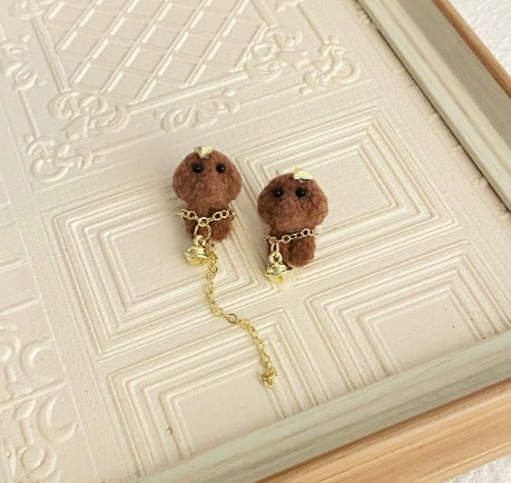 Wholesale Electroplated Alloy Cute Animal Earrings - Fashion Jewelry Accessory for Gift or Resale