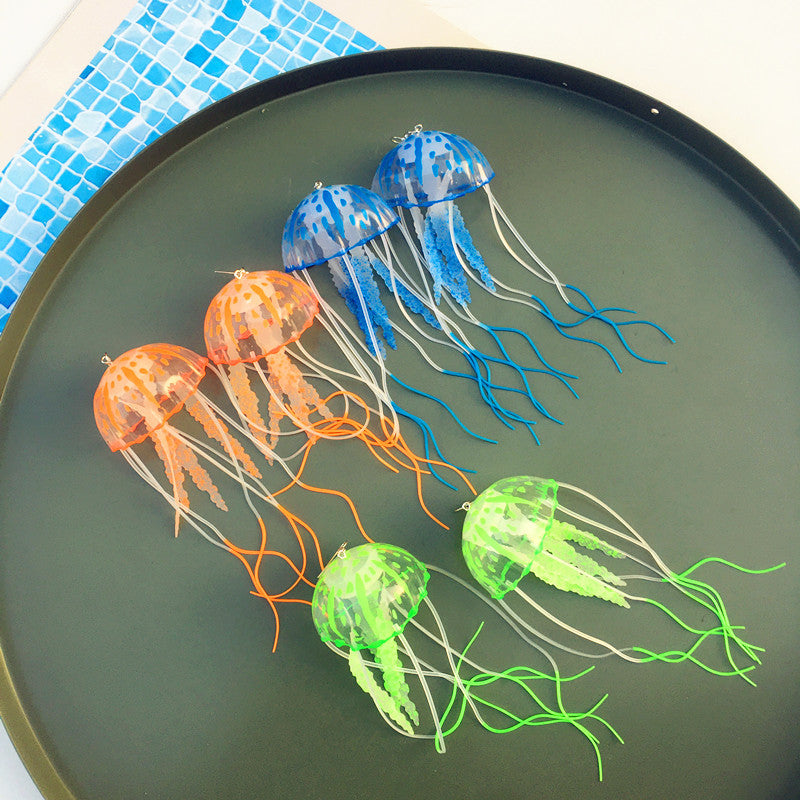 Wholesale  fluorescent jellyfish earrings