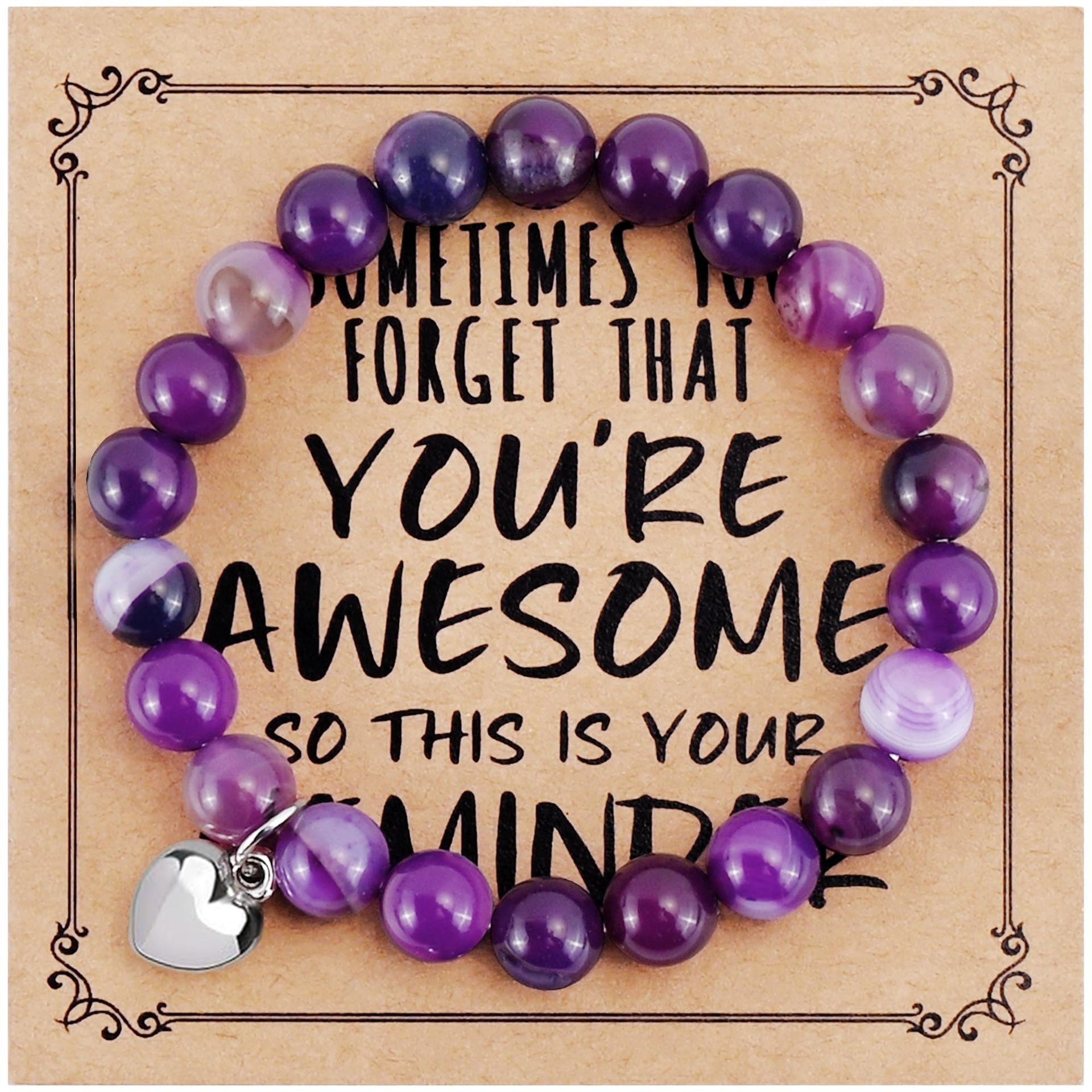 Wholesale 8mm Natural Stone Powder Zebra Tiger Eye Stone Bracelet