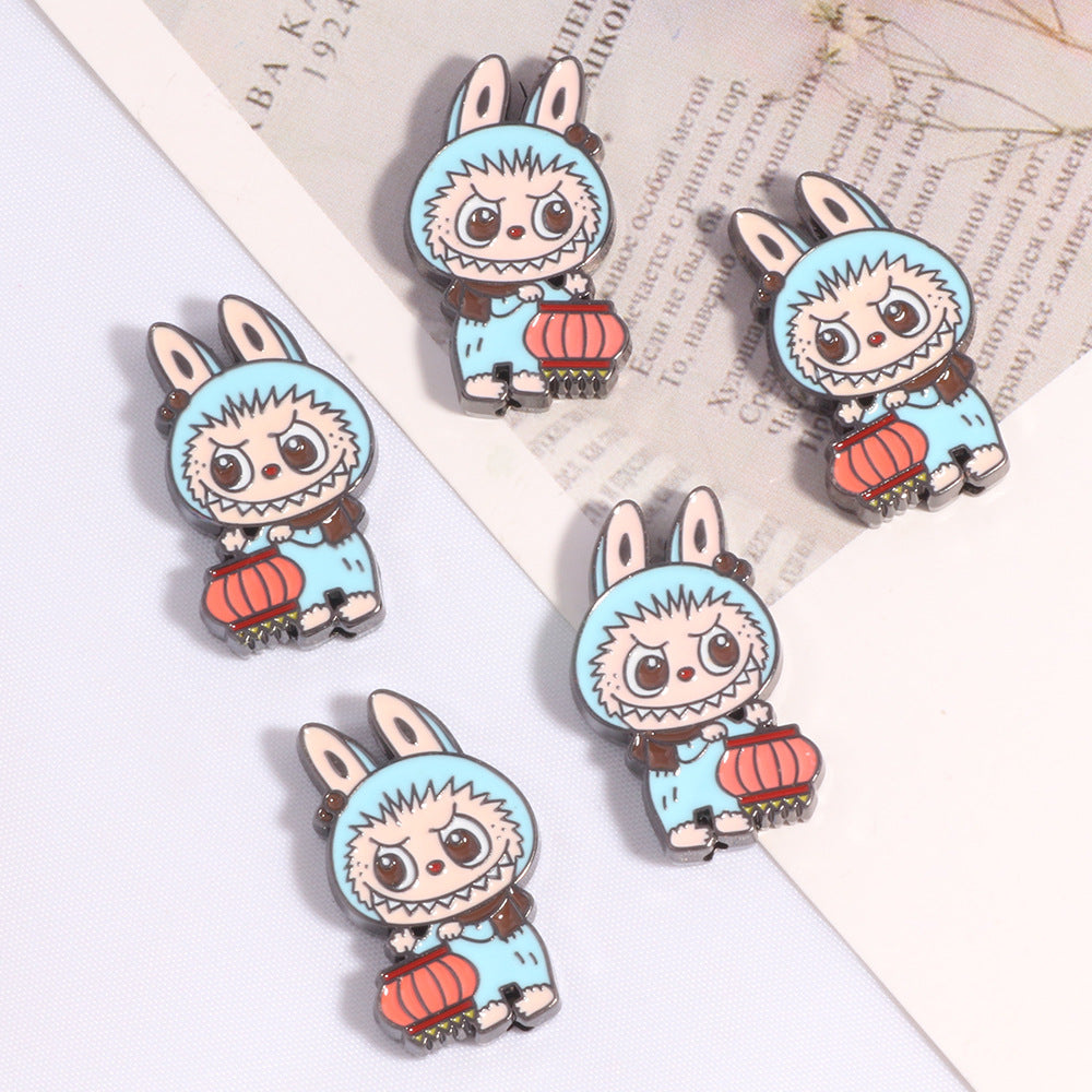 Wholesale 10pcs Alloy Cute Cartoon Beads DIY Bead Accessories