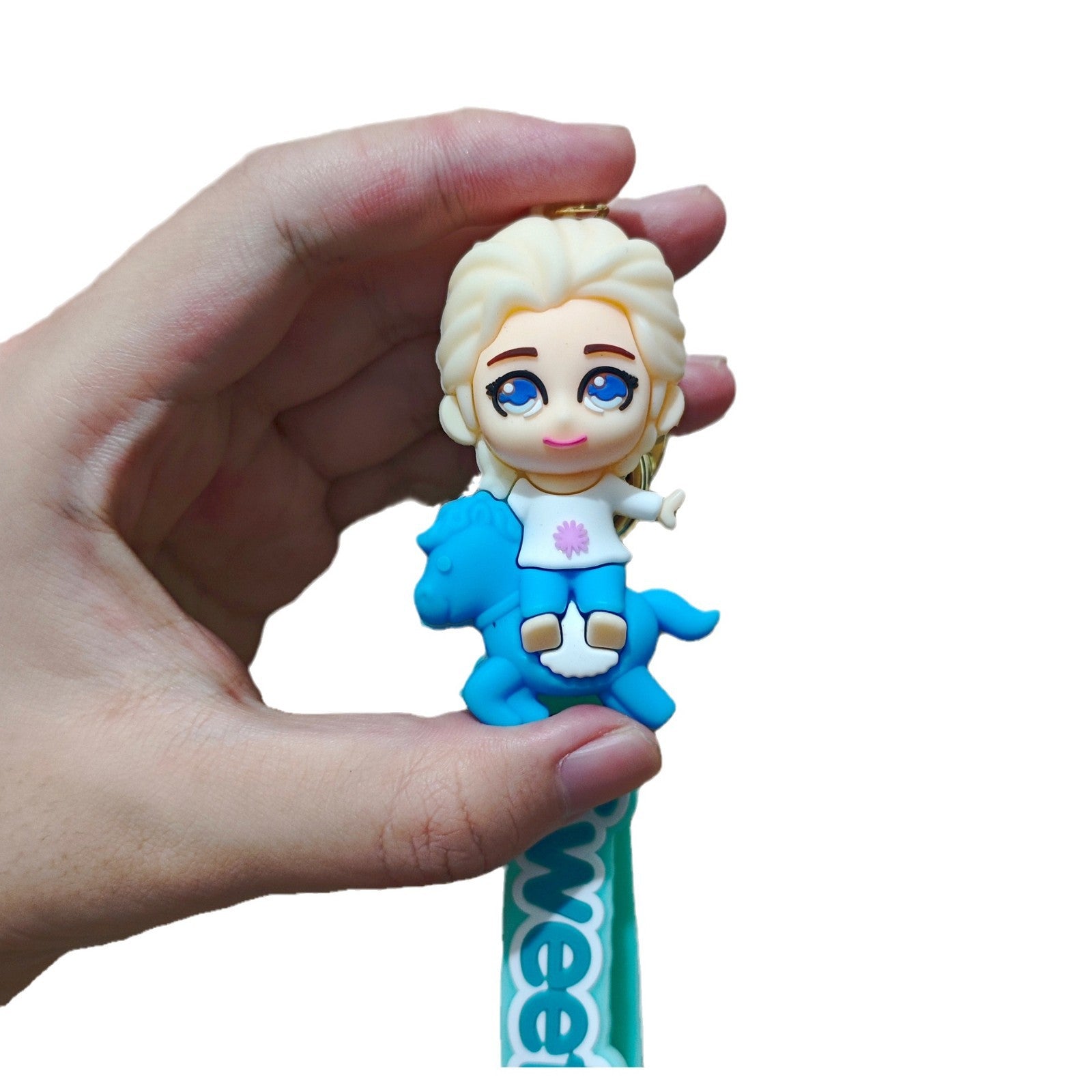 Wholesale Anime   Doll Keychain - PVC &  Metal,  Boutique Resale Car Key Accessory &  Gift