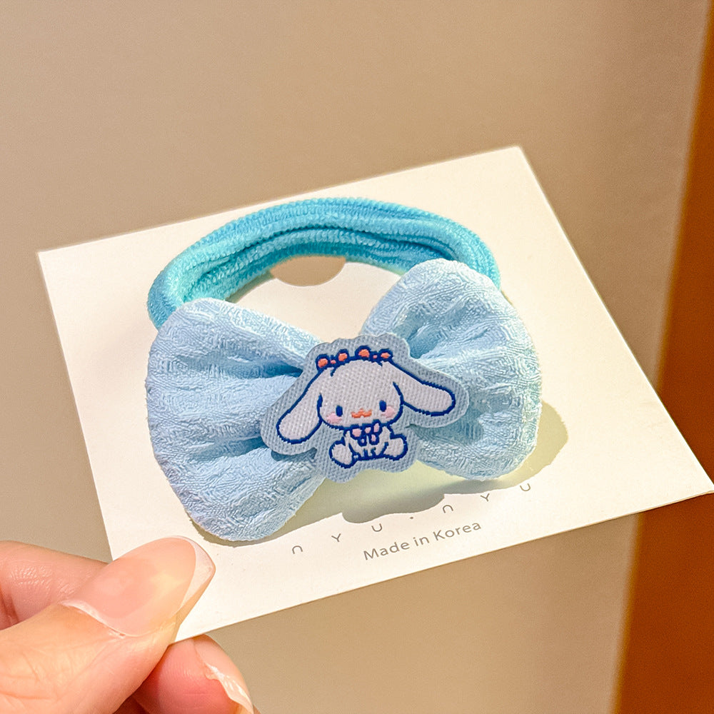Wholesale Cute Cartoon Children's Hair Band Bow Hair Scrunchies ACCVIP-HS-Yint005