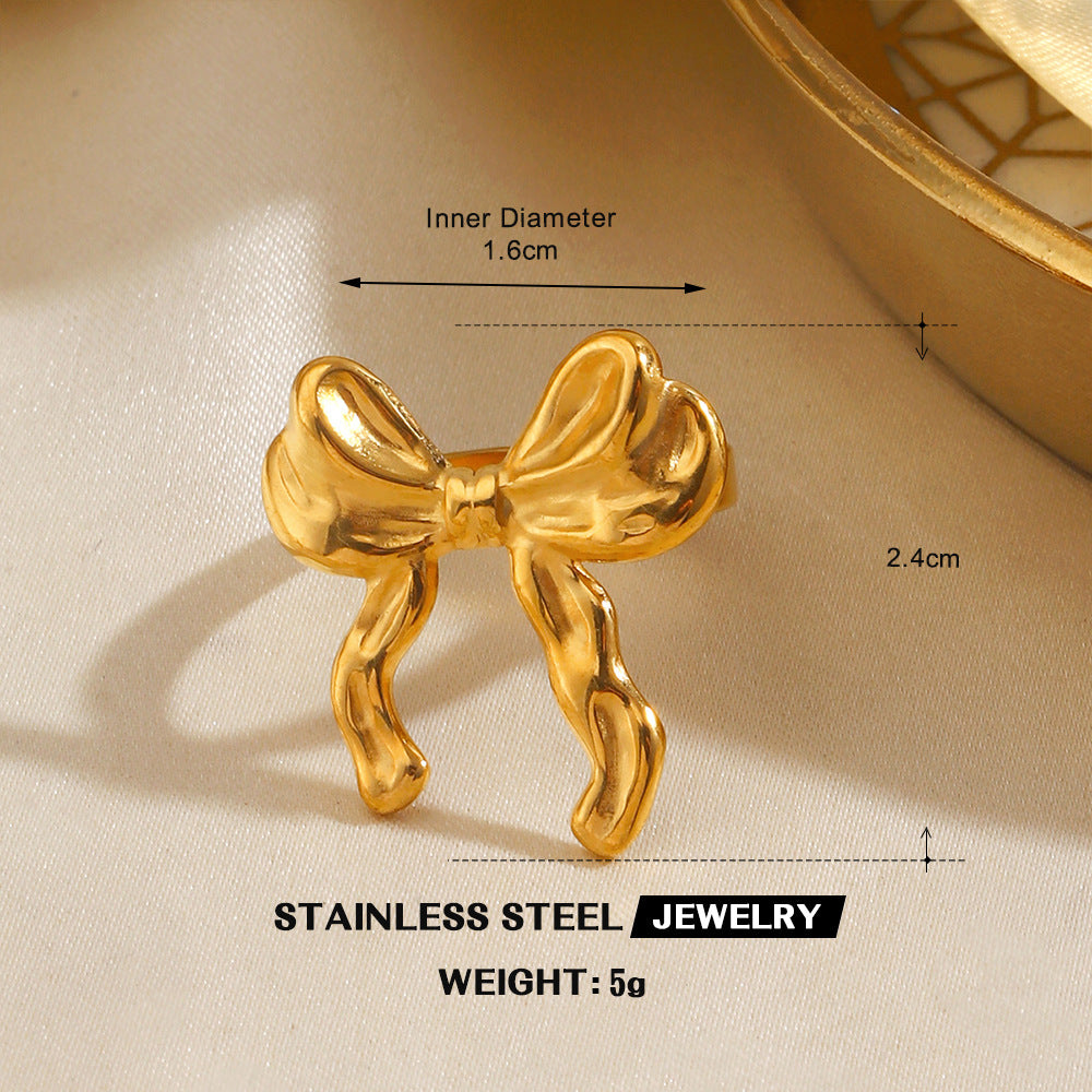 Wholesale Stainless Steel Fashion Rings with Heart,  Starfish,  and Butterfly Motifs Chic Jewelry Accessory for Gifts