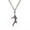 Wholesale  Gothic Punk Crow Skull Pendant Necklace